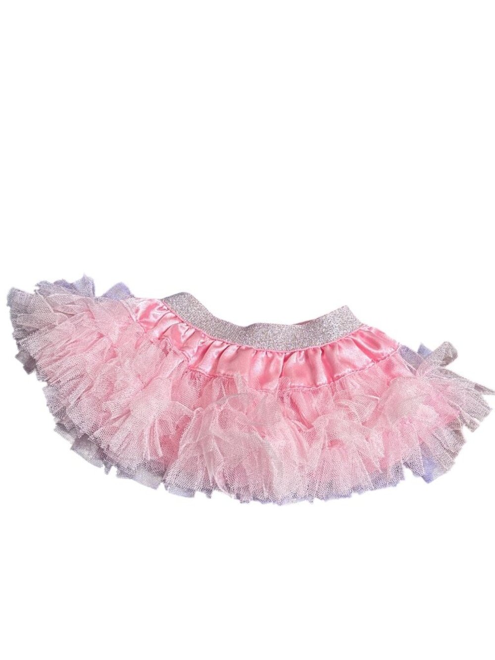 BABW Pink Satin Tutu designed to fit most 14-inch to 18-inch stuffed animals.